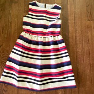 JCrew - Crew Cuts striped dress Girls 10